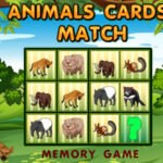 Animals Cards Match