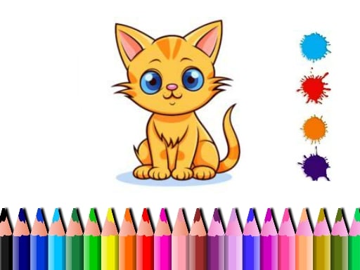 cute-cat-coloring-book