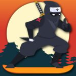 Lava And Ninja Skateboard